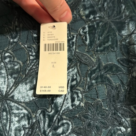 ✨ Anthropologie Long-Sleeve Luxe Cutwork Blouse Sz L - Picture 8 of 8